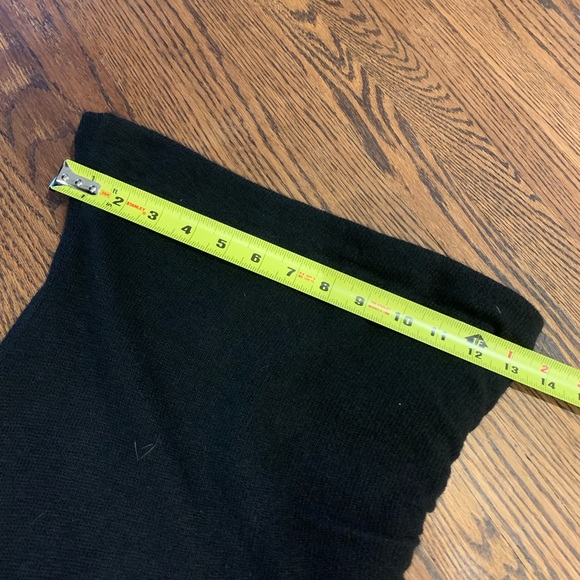 STRAPLESS CASHMERE DRESS - Picture 8 of 11